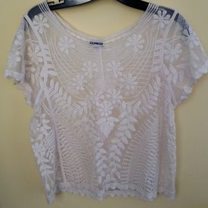 Express lace top